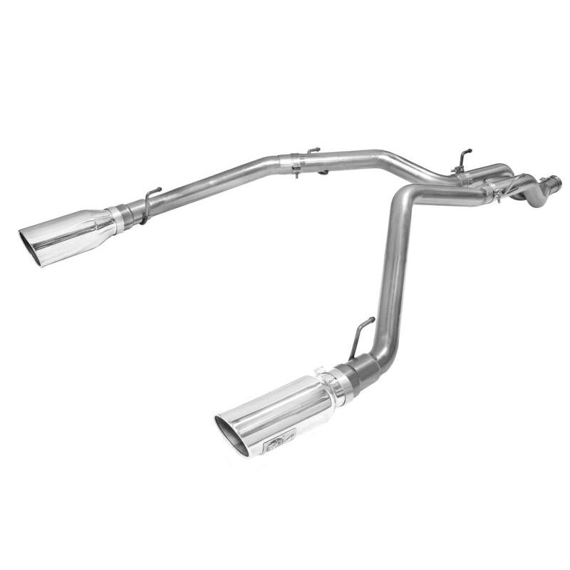 aFe MACHForce XP DPF-Back Exhaust 3in SS w/ 5in Polished Tips 2014 Dodge Ram 1500 V6 3.0L EcoDiesel-SR1 Performance