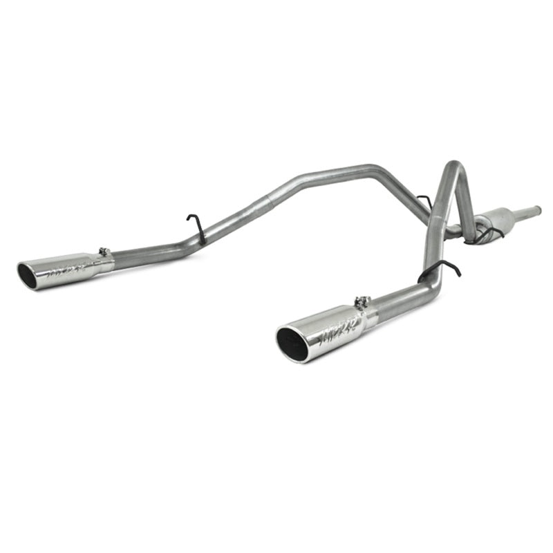 MBRP 2009 Chev/GMC 1500 4.8/5.3L EC/CC (excluding 8 bed) Cat Back Dual Split Rear-SR1 Performance