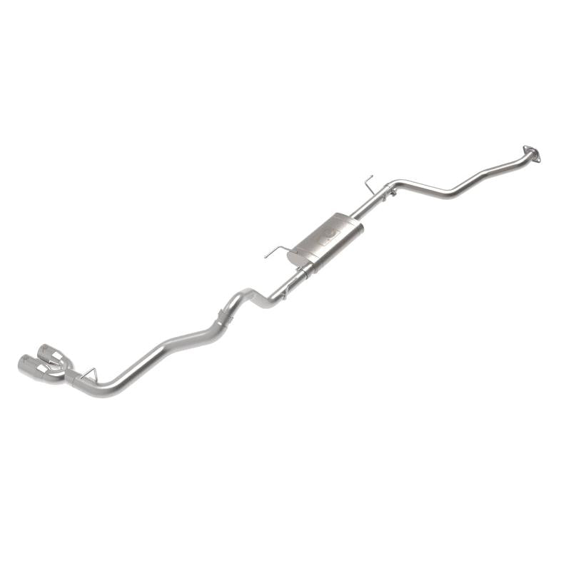 aFe 2024 Toyota Tacoma L4 2.4L Vulcan Series 2.5-3in 304 SS Steel Cat-Back Exhaust w/Polished Tips-SR1 Performance