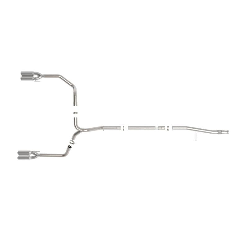 aFe Vulcan Series 3in 304SS DPF-Back 20-21 GM Trucks L6-3.0L (td) LM2 - Dual Polished Tip-SR1 Performance