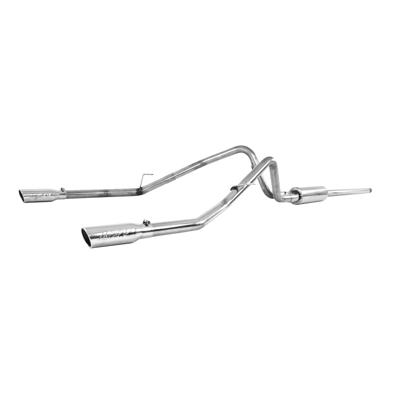 MBRP 2004-2008 Ford F150 4.6/5.4L EC/CC-SB Cat Back Dual Split Rear-SR1 Performance