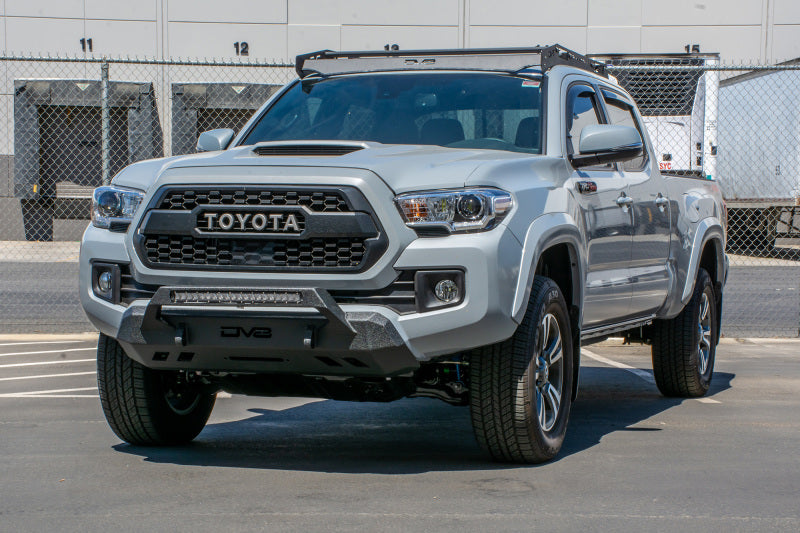 DV8 Offroad 2016+ Toyota Tacoma Center Mount Winch Capable Front Bumper