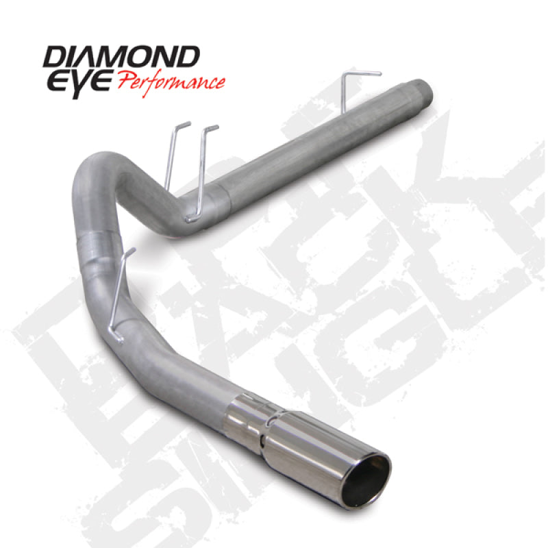 Diamond Eye KIT 4in DPF-BACK SGL AL 08-09 6 4L F250/F350 PCKGD BX46X14X14OD EL-PL 44inX13 5inX13 5in-SR1 Performance
