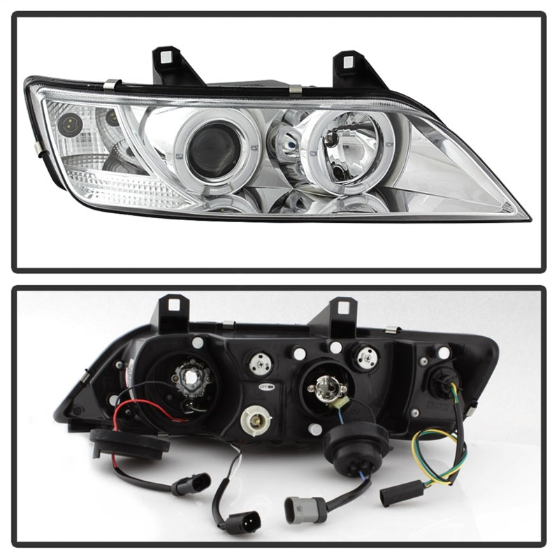 Spyder BMW Z3 96-02 Projector Headlights LED Halo Chrome High H1 Low H1 PRO-YD-BMWZ396-HL-C-SR1 Performance