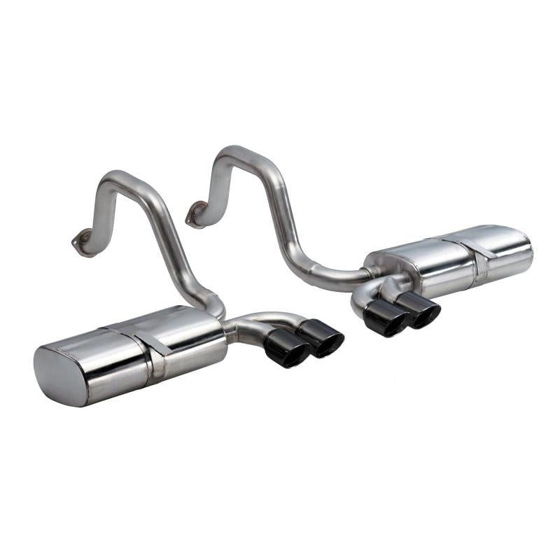 Corsa 1997-2004 Chevrolet Corvette C5 Z06 5.7L V8 Black Sport Axle-Back Exhaust-SR1 Performance