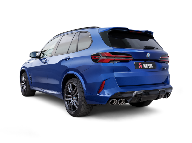 Akrapovic 2024+ BMW X5M / X6M Slip-On Line Titanium Exhaust with Carbon Fiber Tips