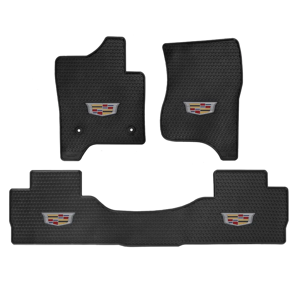 Lloyd Mats Custom-Fit All-Weather Signature Rubber Floor Mats for Escalade 2015-2020