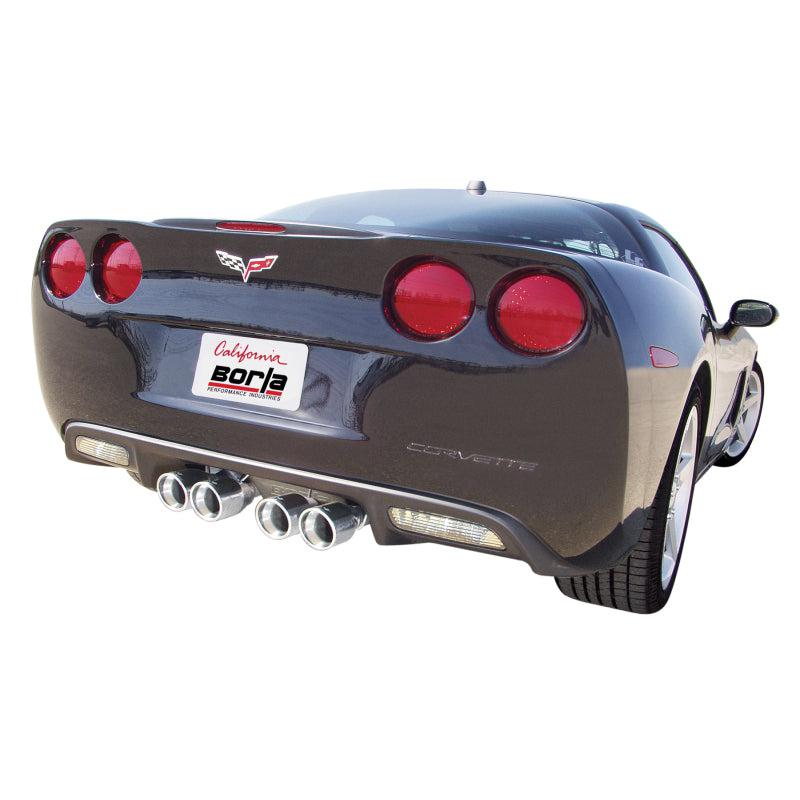 Borla 05-08 Chevy Corvette Coupe/Conv 6.0L/8cyl 6.2L/8cyl 6spd AT/MT RWD X Pipe-SR1 Performance