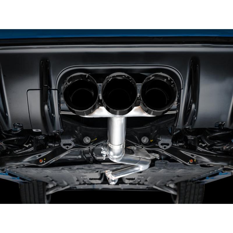 AWE Tuning 2023 Honda Civic Type R FL5 Track Edition Exhaust w/ Triple Diamond Black Tips-SR1 Performance