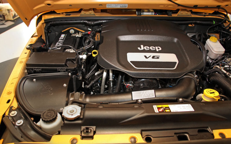 K&N 71 Series Performance Intake Kit for 12-18 Jeep Wrangler 3.6L V6 (12-15 CARB Approved)-SR1 Performance