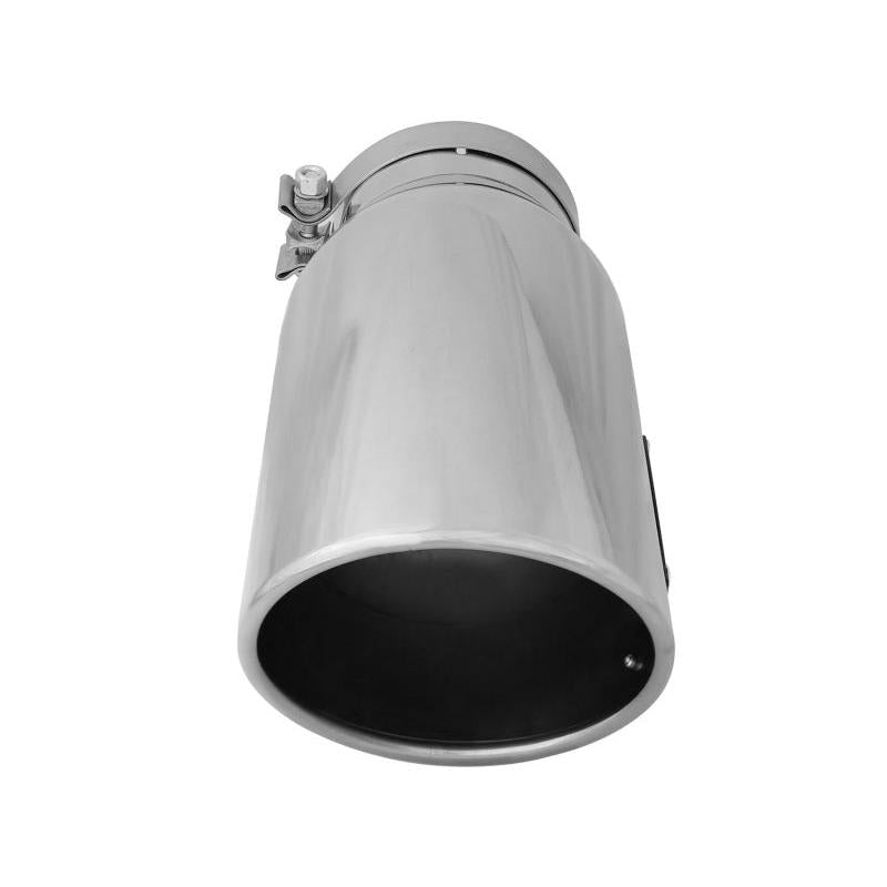 aFe MACH Force-Xp 5in Inlet x 7in Outlet x 15in length 304 Stainless Steel Exhaust Tip-SR1 Performance