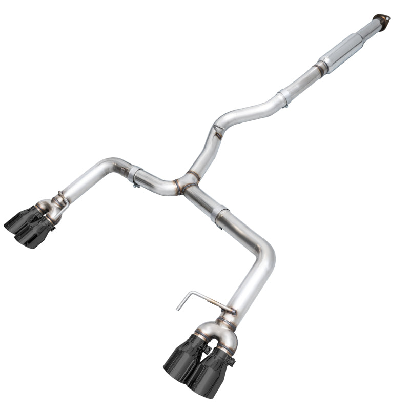 AWE Tuning Subaru WRX/STI VA/GV Sedan Track Edition Exhaust - Diamond Black Tips (102mm)-SR1 Performance