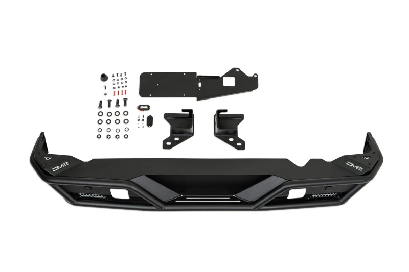 DV8 Offroad 21-23 Ford Bronco Competition Series Rear Bumper with LED Light Mounts and Factory Sensor Integration