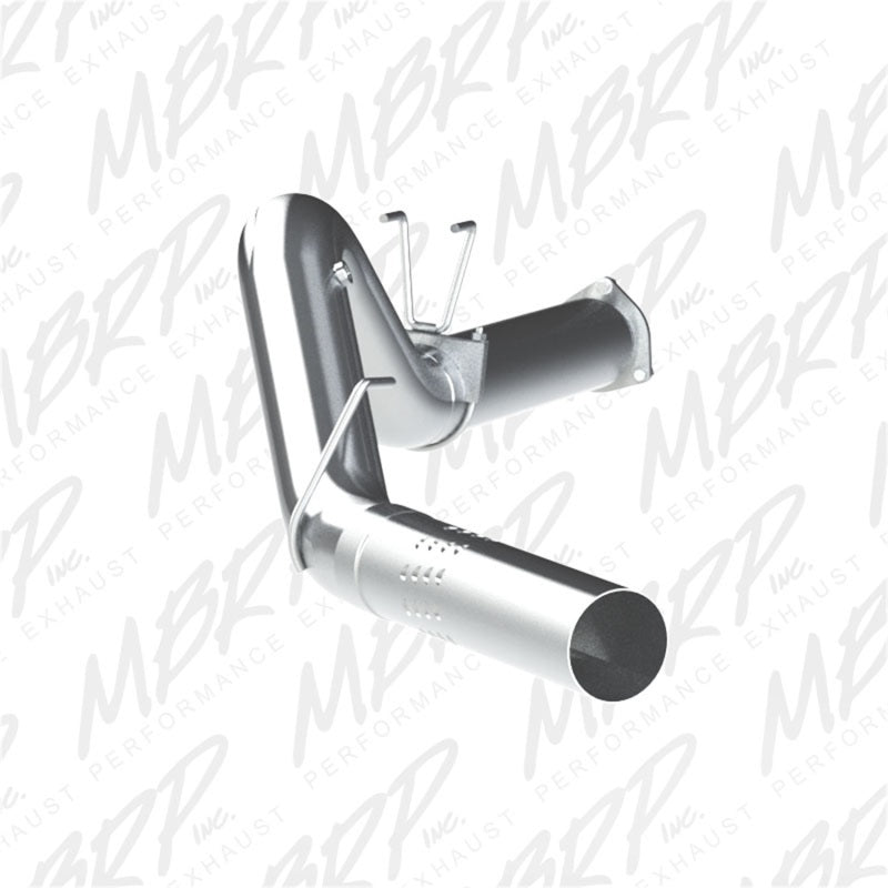 MBRP F-250/350/450 6.7 L 5in Filter Back Single Side Exit No Muffler AL-SR1 Performance