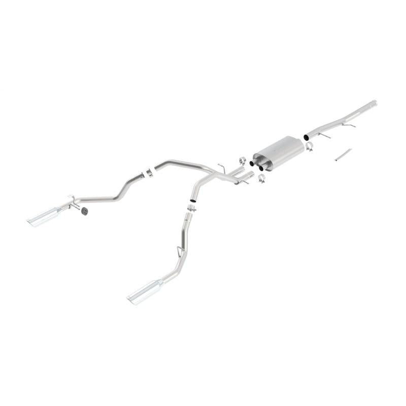 Borla 09-12 GMC Sierra 1500 / 09-12 Chevrolet Silverado 1500 SS Catback Exhaust-SR1 Performance