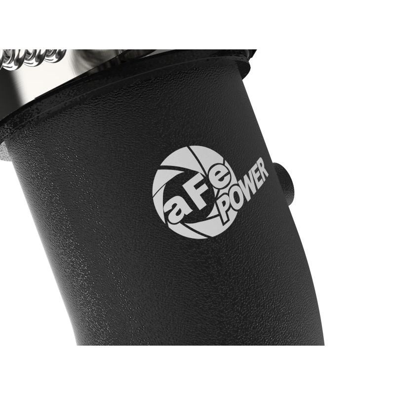 aFe 19-23 RAM Diesel L6-6.7L BladeRunner 3.5 IN Aluminum Cold Charge Pipe - Black-SR1 Performance