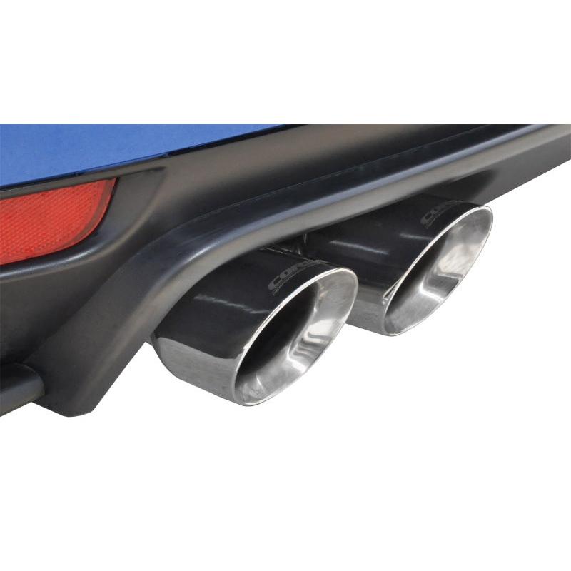 Corsa 2008-2014 Subaru Impreza Hatchback STI 2.5L Turbo Manual Polished Sport Cat-Back Exhaust-SR1 Performance