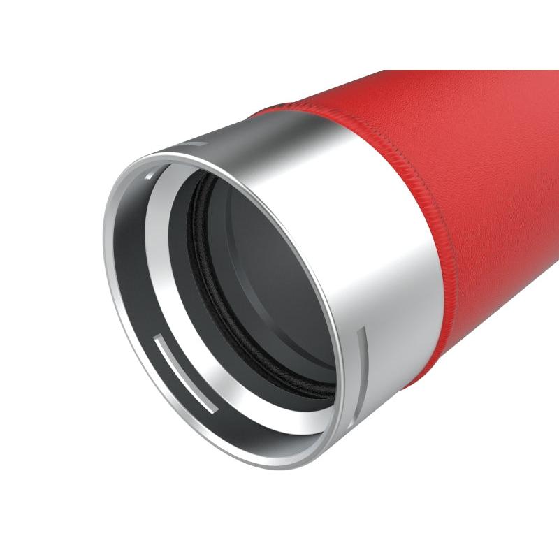aFe 23-24 Ford Diesel Trucks V8-6.7L (td) BladeRunner Aluminum Hot and Cold Charge Pipe Kit - Red-SR1 Performance