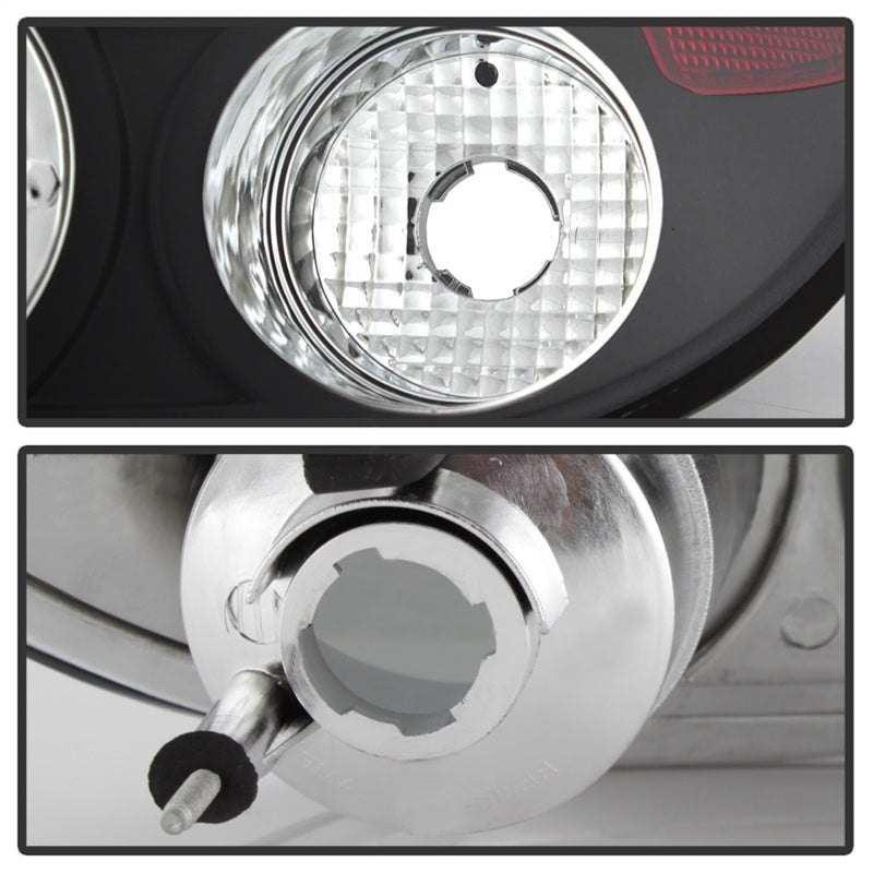 Spyder Hyundai Tiburon 03-05 Euro Style Tail Lights Black ALT-YD-HYT03-BK-SR1 Performance