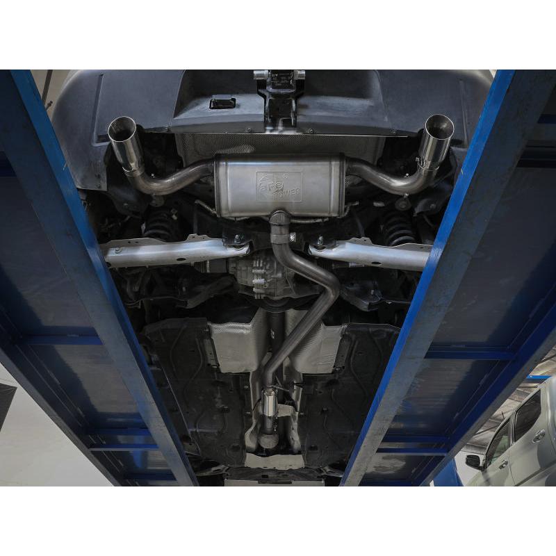 aFe Ford Bronco Sport 21-22 L3-1.5L (t)/L4-2.0L (t) Vulcan Cat-Back Exhaust System- Black Tips-SR1 Performance