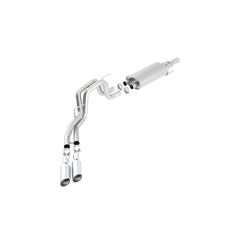 Borla 10-14 Ford F-150 SVT Raptor 6.2L-8cyl SS Catback Exhaust-SR1 Performance