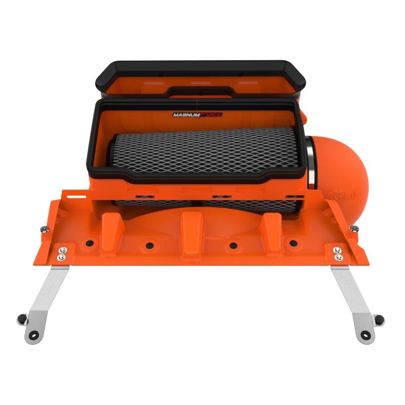 aFe 21-23 RAM 1500 TRX V8-6.2L SC Magnum FORCE Stage2 Orange Edition Cold Air Intake System w/Pro 5R-SR1 Performance