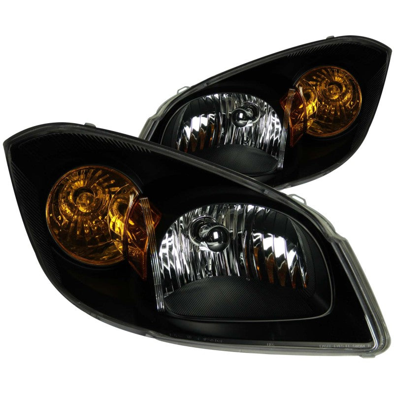 ANZO 2005-2010 Chevrolet Cobalt Crystal Headlights Black-SR1 Performance