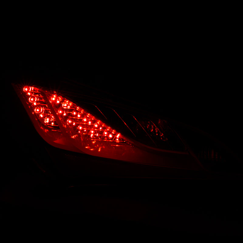 ANZO 2010-2013 Hyundai Genesis LED Taillights Smoke-SR1 Performance