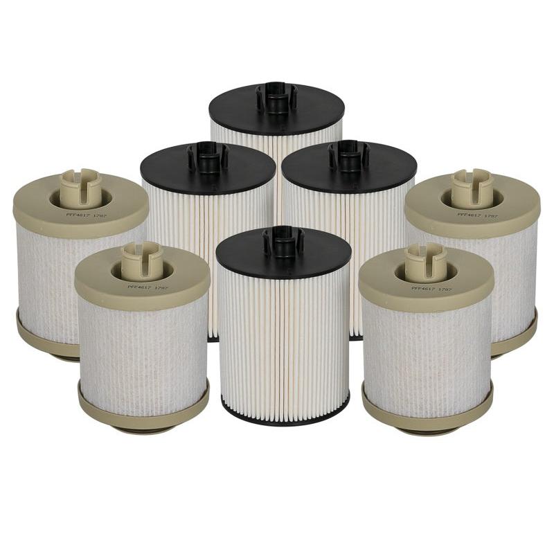 aFe Pro GUARD D2 Fuel Filter 08-10 Ford Diesel Trucks V8 6.4L (td) (4 Pack)-SR1 Performance