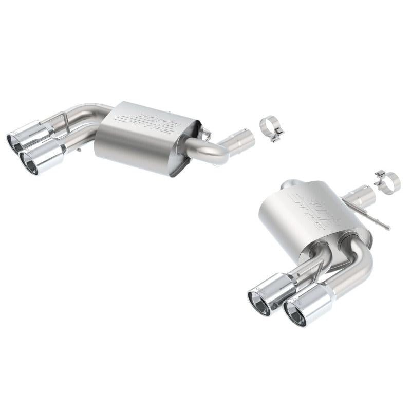 Borla 2016 Chevy Camaro 6.2L AT/MT S-Type Rear Section Exhaust w/o Dual Mode Valves-SR1 Performance