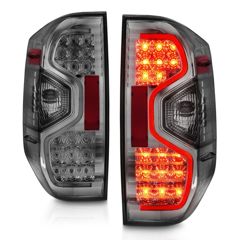 ANZO 2014-2015 Toyota Tundra LED Taillights Smoke-SR1 Performance
