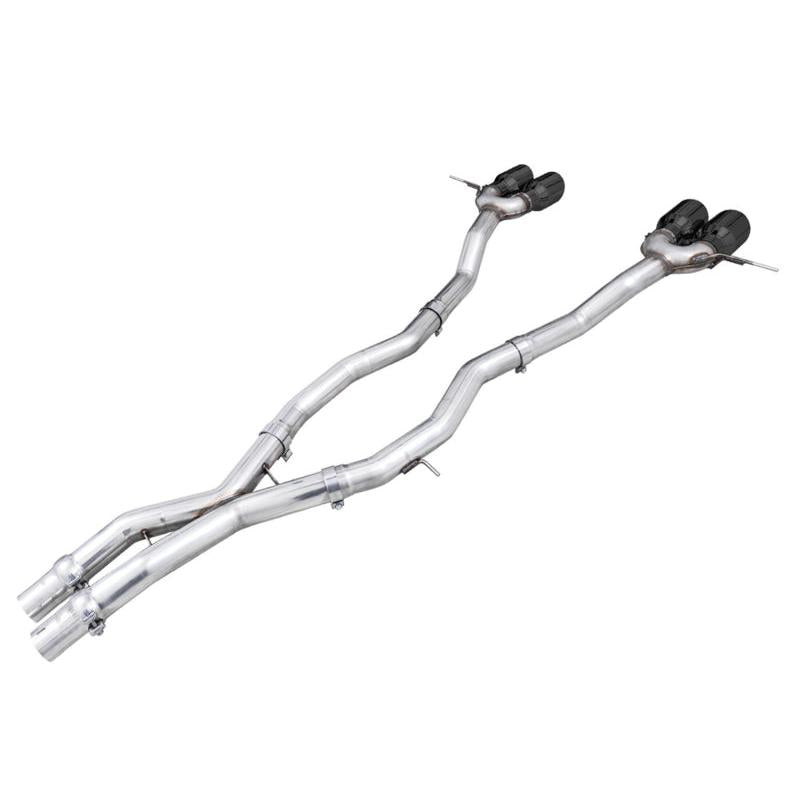 AWE Track Edition Catback Exhaust for BMW G8X M3/M4 - Diamond Black Tips-SR1 Performance