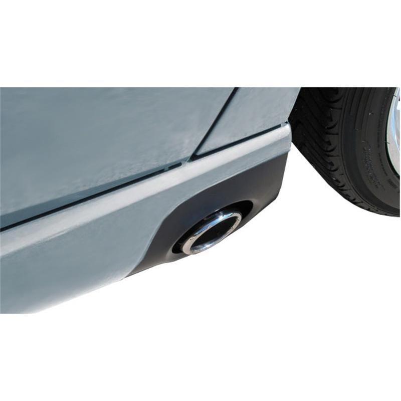 Corsa 2003-06 Dodge Viper 8.3L Polished Sport Cat-Back Exhaust (3in Inlet for Use w/ Hi-Flow Conv.)-SR1 Performance