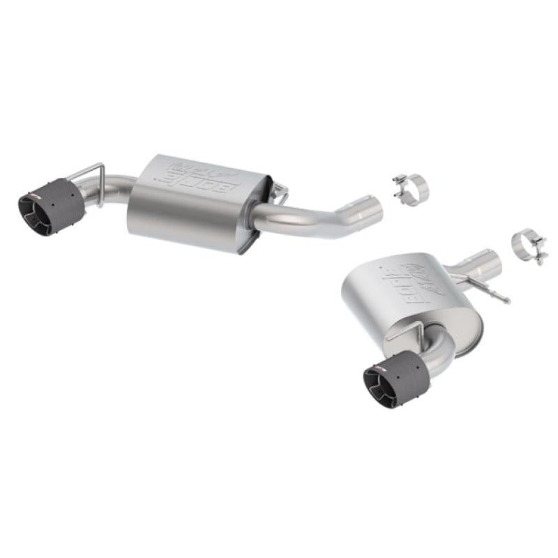 Borla 16 Chevy Camaro 6.2L Atak Rear Section Exhaust w/o NPP-SR1 Performance