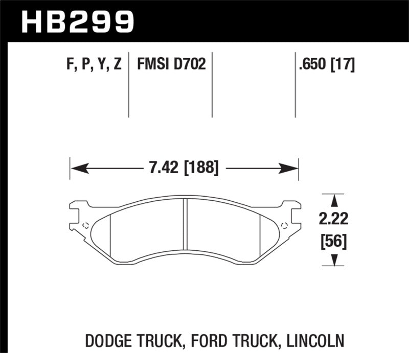 Hawk HPS Street Brake Pads-SR1 Performance