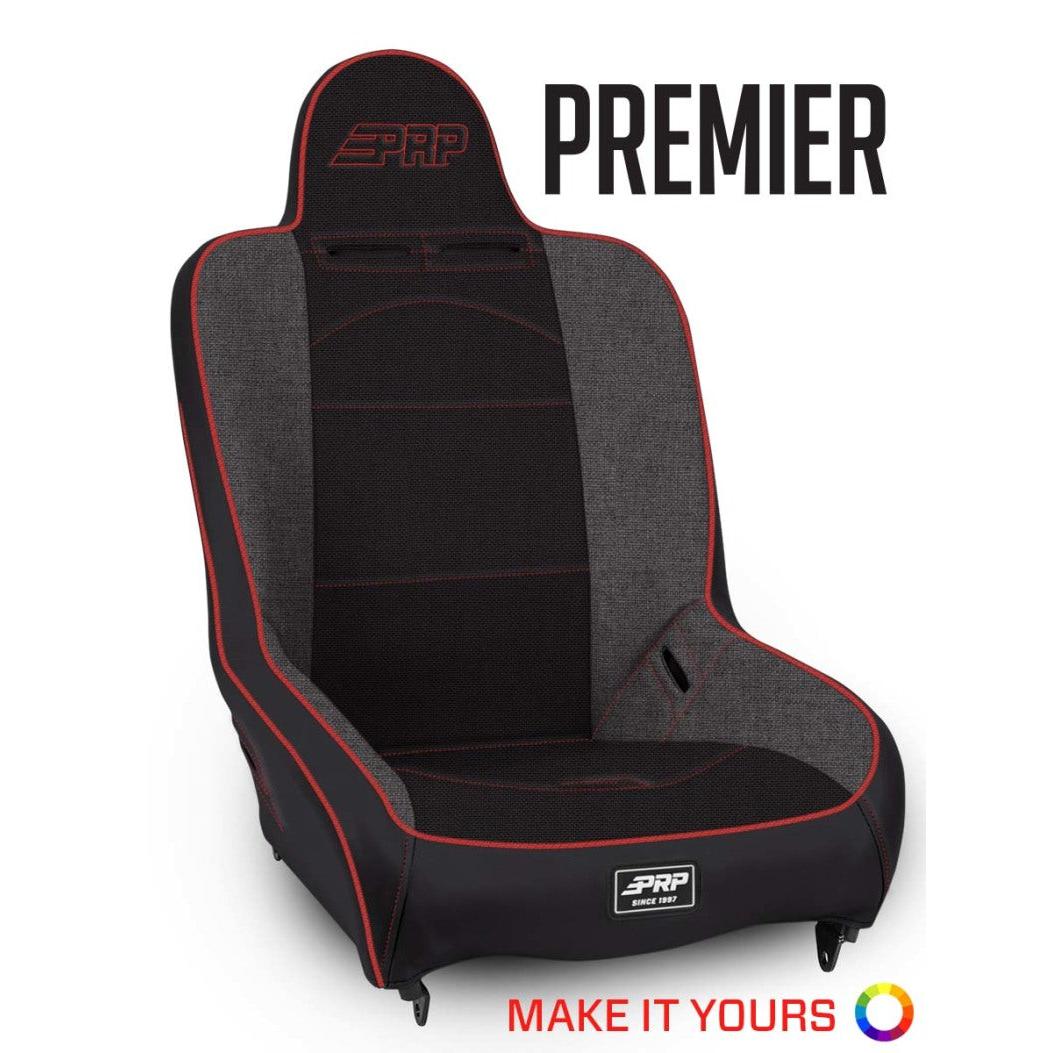 PRP Premier High Back/Extra Wide Suspension Seat-SR1 Performance