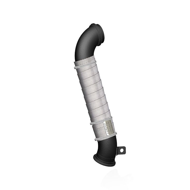 MBRP 04.5-2010 Chev/GMC 6.6L Duramax Black 3in Down Pipe-SR1 Performance