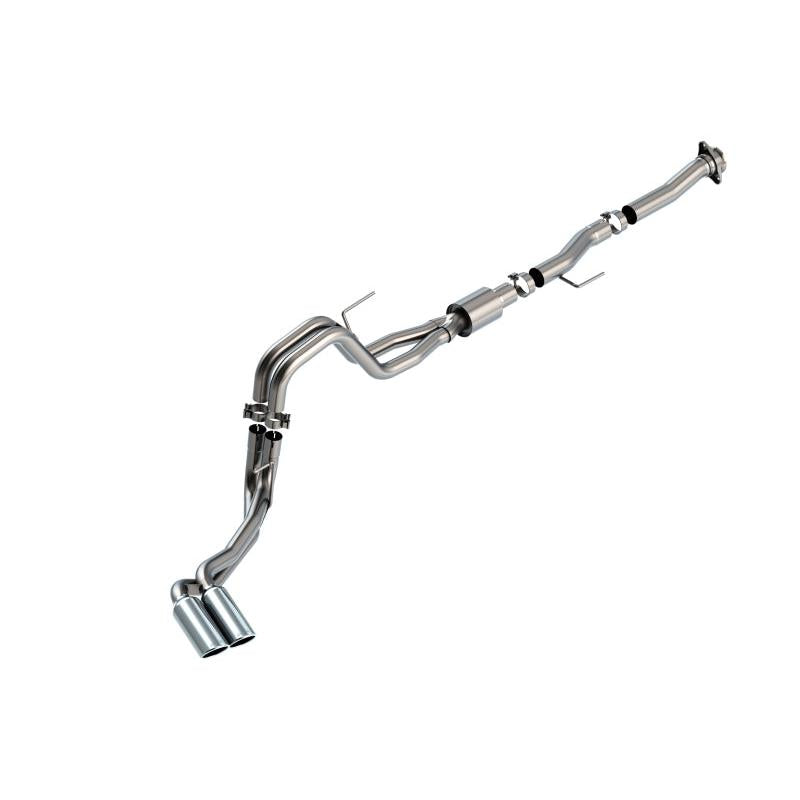 Borla F-150 2021 5.0L 2dr RC SB (122.8 WB) XL/XLT 3/2.25 DSE Cat-Back ATAK Chrome Tips-SR1 Performance