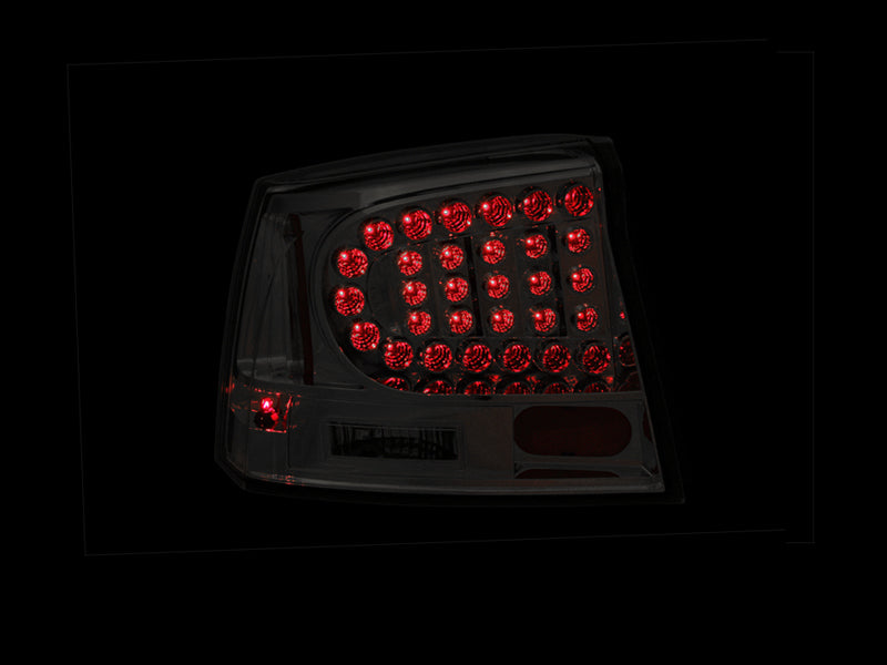 ANZO 2006-2008 Dodge Charger LED Taillights Black-SR1 Performance