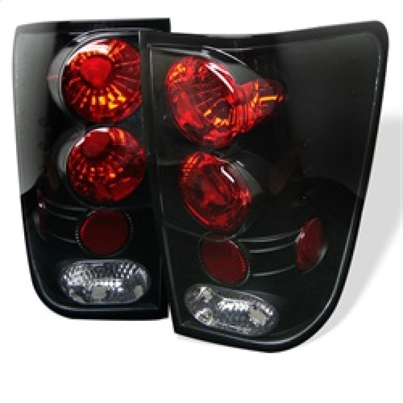 Spyder Nissan Titan 04-14 Euro Style Tail Lights Black ALT-YD-NTI04-BK-SR1 Performance