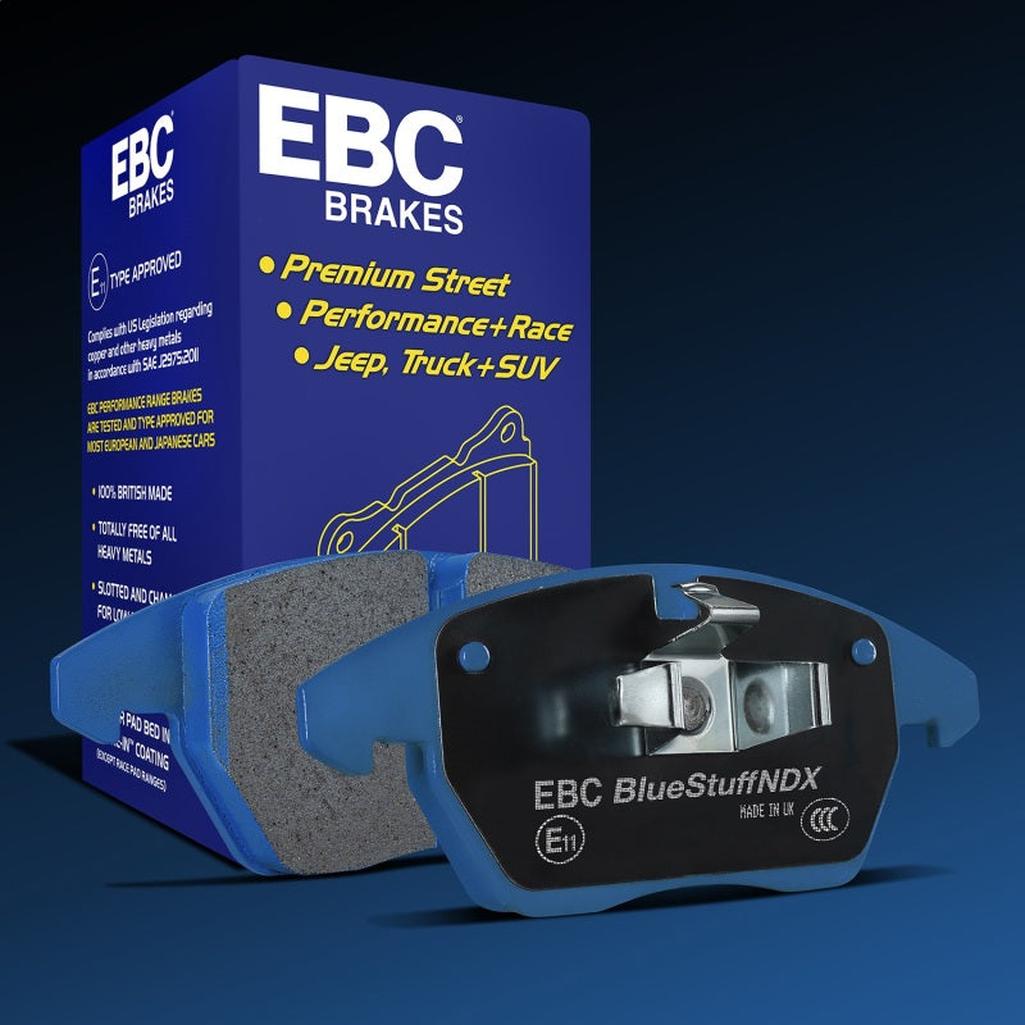 EBC Bluestuff NDX Front Brake Pads for 2007-2011 Mazda MX-5 Miata 2.0L - High Friction Sport Brake Pads