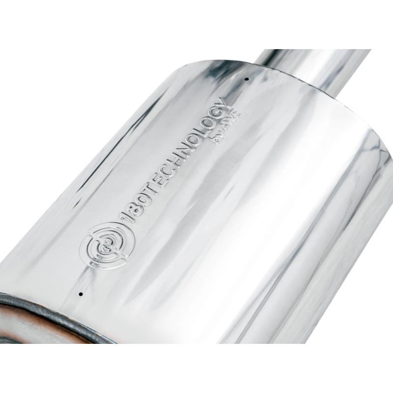 AWE Tuning 4th Gen GM 1500 5.3L 0FG Catback Dual Side Exit (Flat Bumper) - Chrome Tips-SR1 Performance