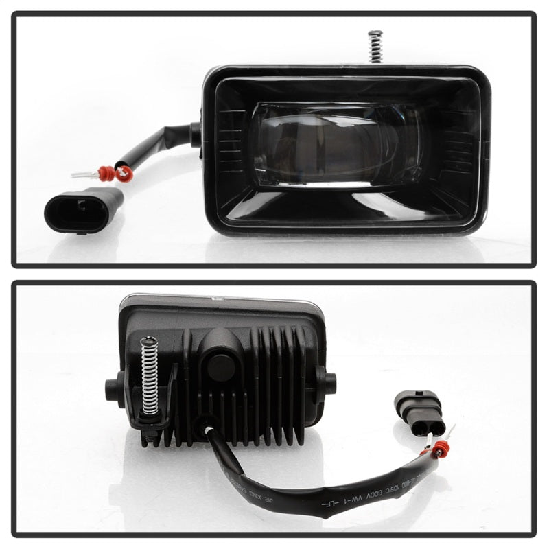 Spyder 15-18 Ford F-150 / 17-18 Ford F-250/F-350 Full LED Fog Lights - w/o Switch (FL-LED-PRO-4)-SR1 Performance