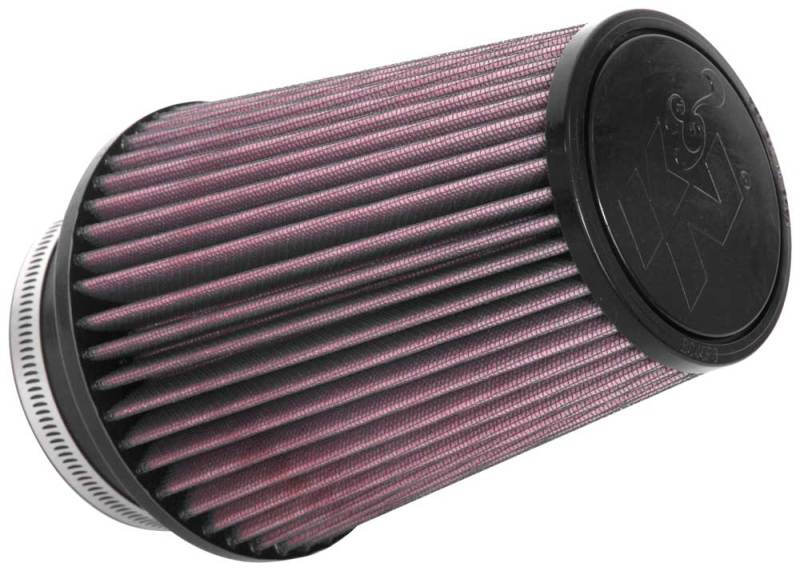 K&N Universal Clamp-On Air Filter 4in FLG / 6in B / 4in T / 7in H-SR1 Performance