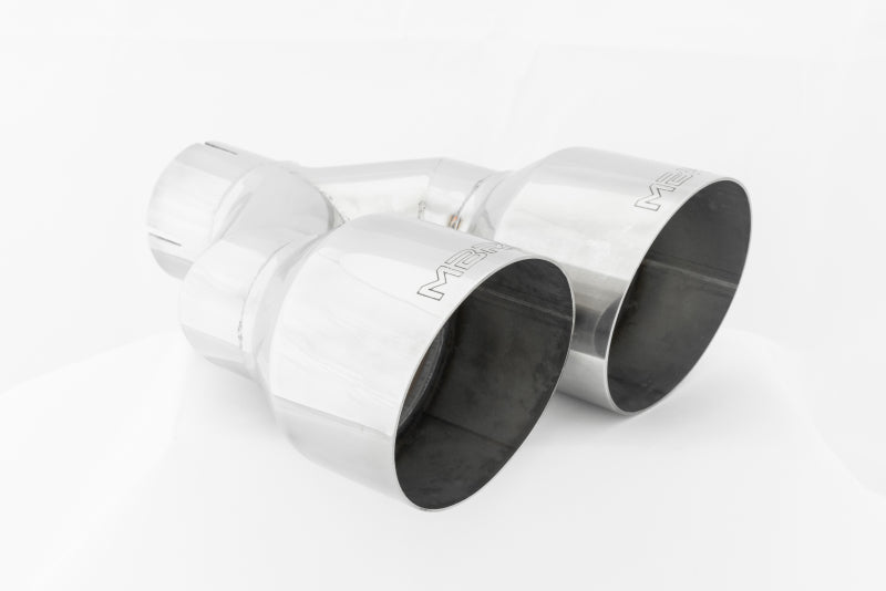 MBRP Universal T304 SS Dual Tip 4in OD/2.5in Inlet-SR1 Performance