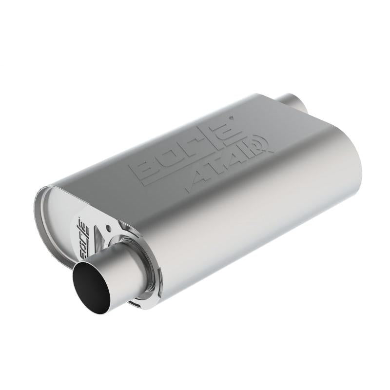 Borla CrateMuffler LS3 ATAK 2.5in Offset/Offset 14inx4.35inx9in Muffler-SR1 Performance