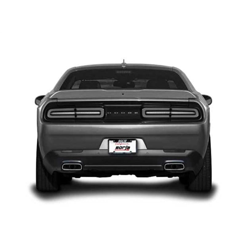 Borla 15-16 Dodge Challenger R/T 5.7L Dual Rectangle Angle Cut Dual Split Rear Exit S-Type Exhaust-SR1 Performance