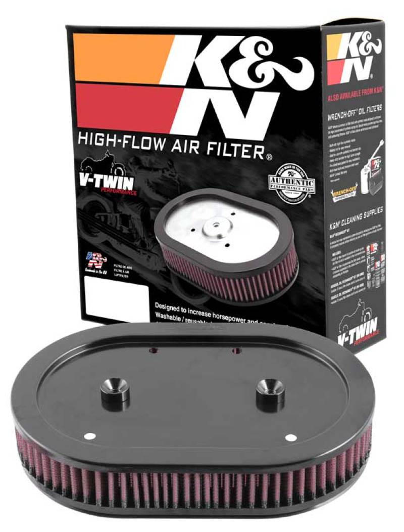 K&N 88-12 Harley Davidson Sportster Screamin Eagle Element Replacement Air Filter-SR1 Performance