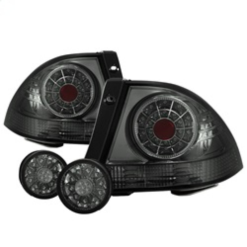 Spyder 01-03 Lexus IS300 LED Tail Lights w/Inner Trunk Lights - Smoke (ALT-YD-LIS300-LED-SET-SM)-SR1 Performance