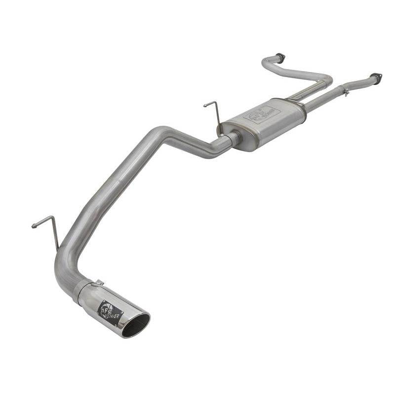 aFe MACH Force-Xp 2-1/2in Cat-Back Exhaust System w/ Polished Tip 16-17 Nissan Titan XD V8 5.6L-SR1 Performance